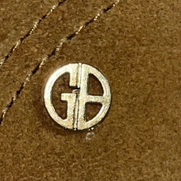 Giani Bernini Womens Bertey Suede Lace-Up Booties Memory Foam, brown/tan - Picture 6 of 11